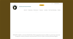 Desktop Screenshot of giftofjazz.org
